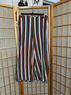 Urban Outfitters Multi Color Striped Knit Pants
